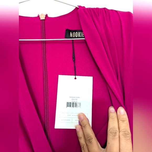 Revolve Nookie Farrah Gown In Fuschia Small - Picture 5 of 11